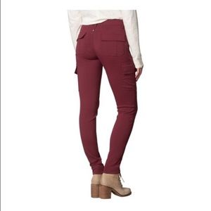 ON HOLD Burgundy Prana Meme Pants!